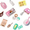 Accesorios Auténticos para Comida a Granel y Muñecas de Juego, Clínica de Doctor, Mini Cocina, Casa de Juego, Juguetes Ogag Adecuados
