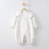 Mono nuevo de primavera para bebé algodón dividido algodón y lana ropa de bebé para las cuatro estaciones mono de bebé ropa para gatear