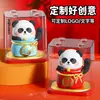 Bolsa de la Suerte Transfronteriza Adorno de Panda Grande 6 pulgadas Adorno para Coche Gato de la Suerte Decoración de Regalo para Apertura de Coche Venta al por Mayor