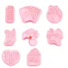 Xinyu Juguetes de Moda Serie Caramelo Molde 3D Dibujos Animados Béisbol Póker Molde Corazón del Orgullo Simulación Impresión DIY