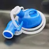 Orinal de Gran Capacidad para Hombres, Orinal para Ancianos con Escala, Boca Roscada y Tapa, Bacinica Nocturna para Uso Doméstico en el Dormitorio