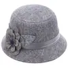 Chapéu Novo Resistente para Primavera e Verão Feminino de Linho com Proteção Solar Top Hat Protetor Solar Respirável Chapéu de Palha Princesa com Flor Grande