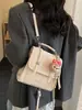 Mochila de Gama Alta de Nicho 2026 Nuevo Verano con Cierre de Cordón para Estudiante Bolso Escolar Mochila Estilo Deportes al Aire Libre
