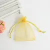 Bolsas de Presente Lisas em Estoque Bolsas de Organza para Guardar Acessórios e Embalagem Bolsas de Fio de Pérola