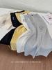 Pantalones de pierna ancha de una pieza de capa de aire para mujer 2025 Primavera Nuevo Estilo Coreano Cintura Elástica Rectos Casuales Pantalones Largos Venta al por Mayor