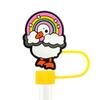Patos Fofos Desenho Animado Acessórios Decorativos para Canudo DIY Festa Tampa de Poeira para Canudo Tampa de Canudo Stanley 10mm