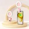 Luz de Relleno LED para Teléfono Móvil Luz para Transmisión en Vivo Belleza Disparo Luz Exterior Portátil Selfie Luz de Relleno Ajuste de Tres Temperaturas de Color
