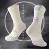 Meias de Basquete Primavera e Verão Masculinas Cano Alto Meias Esportivas Elite Reais Fundo Toalha Cano Longo Cano Alto Americanas Aumentadas Espessura Treinamento