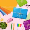 Papel de Seda WX Color Sólido 17g Papel de Empaque a Prueba de Humedad para Dulces de Regalo Papel Decorativo de Color Sólido 24 Colores