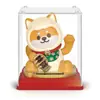 Nueva Figura del Dios de la Fortuna Solar Transfronteriza que Asiente Automáticamente, Adornos de Decoración de Escritorio de 3 Pulgadas