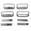 Adecuado para Toyota Fj90 Modelo Antiguo 3400 Tazón de Puerta Manija Piezas Decorativas Galvanizadas Kit Cromado