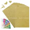 Papel Cartulina con Purpurina Amarilla Venta Caliente Transfronteriza Papel con Polvo Dorado Papel con Purpurina Papel con Purpurina que no se Desprende Materiales para Manualidades DIY