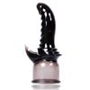 Cubierta vibratoria sexy para lengua vibrador accesorios moda cocina dedo palo AV cubierta de cabeza de vibrador simple y doble cubierta de cabeza de masaje punto G