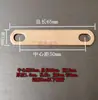 Peça de Conexão de Cobre Vermelho Conector de Bateria de Lítio Conector de Motor Terminal de Fiação para Tubo de Aquecimento Elétrico Peça de Ponte Agulha Agulha Personalizada 6m