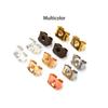 200 Pçs/Pacote Simples Moda Tampões de Ouvido Plug de Ouvido Borboleta Orelha Fivela Ear Cap DIY Brincos Artesanais Acessórios