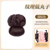 Peruca de Coque Baixo para Mulheres, Presilha Realista para Cabelo, Elástico de Cabelo, Estilo Preguiçoso, Coque de Peruca Naturalmente Volumoso na Parte de Trás da Cabeça