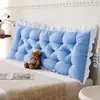 Almofada de cabeceira, travesseiro ins de princesa para quarto, encosto de cama, almofada macia para tatame, sofá de dormitório, protetor de cintura anti-colisão
