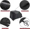 Funda antipolvo más vendida transfronteriza de 28 pulgadas con revestimiento plateado, impermeable y a prueba de polvo, para horno, adecuada para Cuisinart CGC403