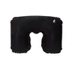Almohada de Camping de PVC Afelpado en Forma de U, Almohada Cervical, Almohada para la Espalda, Almohada de Aviación, Almohada para Avión, Almohada de Viaje, Almohada Inflable, Soporte para el Cuello