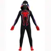 Traje Ajustado de Spider-Man Disfraz de Cosplay de Halloween Serie Araña Traje para Adultos y Niños Disfraz de Rendimiento Personalizado