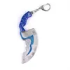 Periférico de juego europeo y americano DOTA2 modelo de cuchillo llavero cuchillo Torre mini cuchillo de salto modelo de arma llavero colgante