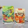 Bolsa de Pie Autosellable con Impresión a Color Compuesto con Forma Especial con Cierre Ziploc Bolsa para Snacks Personalizada Sellado por Ocho Lados Lámina de Aluminio Vacío Bolsa para Empaque de Alimentos