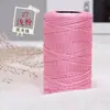 Fio brilhante de 1 mm DIY feito à mão pulseira trançada multicolorida bolsa trançada sapatos fio de nylon brilhante