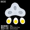Comida Simulada Macarrão Nó de Alga Ovos Shumai Bolinhos Molde de Silicone Decoração de Bolo Fondant Argila Molde de Pinça