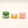 Botella de Esmalte de Uñas Multicolor Personalizada de 5g Botella con Tapa Flip-Top Botella para Crema de Ojos Crema Facial Revestimiento Interior Botella de Crema de Oscurecimiento Total Empaques de Cosméticos