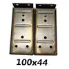 Acessórios para Calha de Sol Conexão de Canto Acessórios de Conexão Solar Instalação em Tubo Quadrado Fixador de Tubo Quadrado Universal