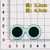 Gafas Creativas y Divertidas, Gafas de Sol, Parches de Goma Suave de PVC, Accesorios para Manualidades (DIY), Fundas para Teléfonos Móviles y Tablets, Accesorios para Automóviles