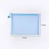Bolsa de Almacenamiento de Malla Transparente, Simple de Gran Capacidad Portátil para Guardar Muestras de Productos para el Cuidado de la Piel, Neceser, Mini Bolsa de Almacenamiento