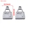 Colgante de Acero Inoxidable Chapado Eléctricamente en Oro de 18K Corazón Casa de Bolsillo Elemento Marino Material para Pulsera Collar Pendientes DIY