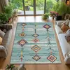 Alfombra de terciopelo cristal estilo marroquí Amazon para sala de estar, alfombra para sofá y mesa de café, alfombra decorativa de hotel, felpudo