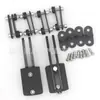 Suministros para Modificación de Autos Soporte de Montaje de Ala Trasera de Aleación de Aluminio Pies de Montaje de Ala Trasera Perforados 5 pulgadas 7 pulgadas 10 pulgadas Transfronterizo