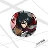 Insignia de Ataque a los Titanes 58mm Allen Mikasa Soldado Insignia de Animación Broche Bar Chi Millet Dropshipping Regalo