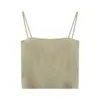 1803 # Camisola sem costura para mulheres, peça externa de verão, anti-exposição, top curto sem mangas tipo tubo para crianças