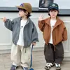 Chaqueta para niño, nuevo modelo otoño 2026, ropa de primavera y otoño para niños, top estilo coreano, chaqueta elegante para niños pequeños