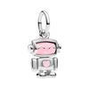 Nuevos accesorios Pandora lindos dibujos animados joyería hecha a mano diy exquisito amor colgante de cuentas cuentas al por mayor