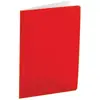 Pasta de clip de trilho (papel) Ofício Vermelho