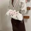 Moderna Bolsa Feminina de Ombro Único Estilo Commuting Temperamento Sob o Braço 2026 Nova Versátil Estilo Coreano Nicho Fofa