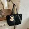 Bolsa tote de cor sólida nicho estilo coreano Shuai Mijia para mulheres, novo modelo 2026, bolsa de mão e bolsa de ombro de grande capacidade na moda para o trabalho