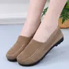Novedades de Verano Zapatos de Malla Ligeros de Suela Blanda para Personas de Mediana Edad y Mayores Zapatos Cómodos sin Cordones para Mujer con Diseño Hueco Antideslizantes Casuales de Malla