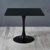Mesa de Espera para Salón de Uñas, Mesa Auxiliar Tulipán para Balcón, Mesa Redonda Pequeña, Mesa de Comedor, Mesa de Café, Mesa Redonda para Apartamento Pequeño para Uso Doméstico