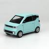 Simulación Wuling Hongguang Mini Coche Modelo EV Macarrón Modelo de Coche Eléctrico Adornos Mini