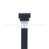 Venta Directa de Fábrica Cable de datos SATA3.0 cable de disco duro serial cable de unidad óptica con hebilla 40CM
