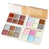 Cross-border novo 6 cores glitter unha pó encaixotado sólido magic mirror pó Aurora nail powder decoração atacado unha