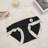 60S Lanjing Modal Cloud Sense Alta Elástica Cueca Meninas Cintura Média-alta Traceless Antibacteriano Algodão Longo Virilha Cuecas