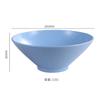 Tigela de Bogusha de Venda Quente Transfronteiriça Palha de Trigo 20cm Tigela de Refeição Tigela de Macarrão Lamian Corrugado de Água de Estilo Japonês Tigela de Salah de Frutas