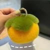 Pingente Chaveiro de Pelúcia, Coisas Boas Acontecem, Paz e Alegria, Tudo Dá Certo Como Você Deseja, Boneca com Tema de Frutas, Feito à Mão